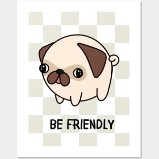 Gender Neutral Sarcastic Pug Posters and Art